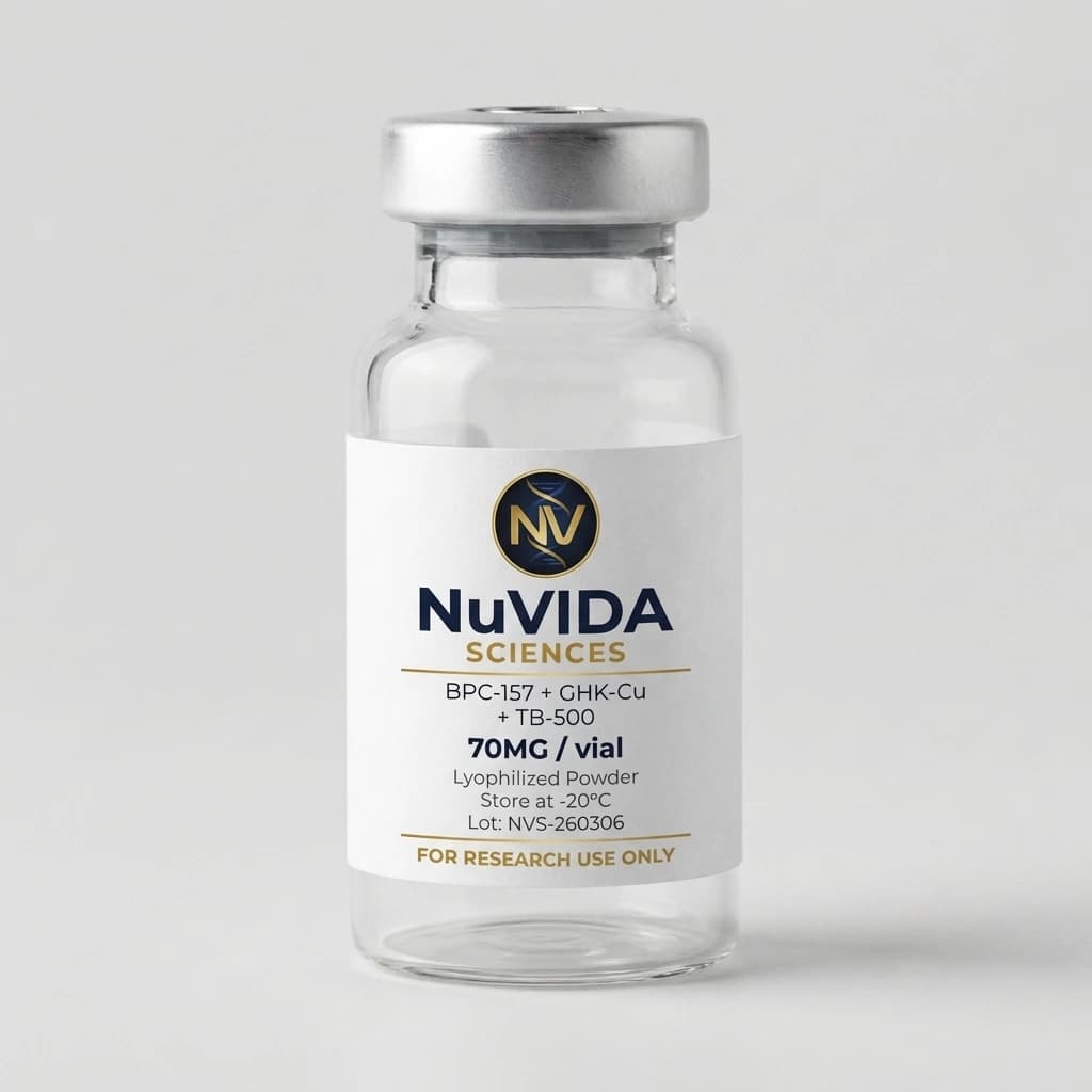 BPC-157 10MG + GHK-Cu 50MG + TB-500 10MG
